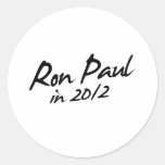 RON PAUL 2012 Autograph Stickers