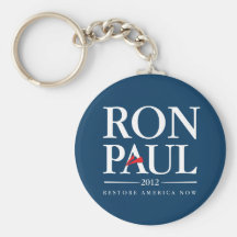 Ron Paul 2012 (azul) Llavero