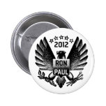 Ron Paul 2012 Black Eagle Button
