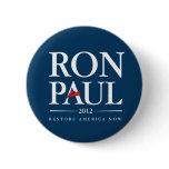 Ron Paul 2012 (Blue) Pin