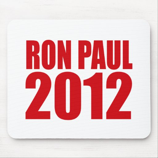 RON PAUL 2012 (Bold) Mouse Pad