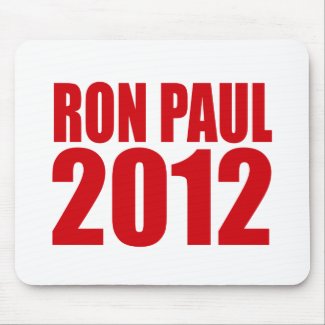 RON PAUL 2012 (Bold) mousepad