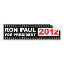 Ron Paul 2012 Bumper Sticker bumper stickers by RonPaulStore Ron Paul 2012 Bumper Sticker bumper stickers