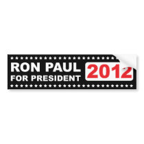 Ron Paul 2012 Bumper Sticker bumper stickers