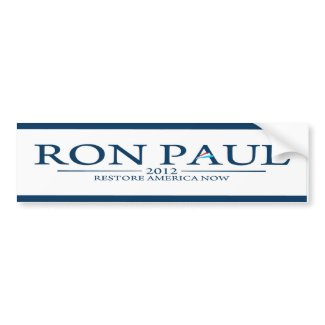Ron Paul 2012 Bumper Sticker bumpersticker