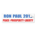 Ron Paul 2012 Bumper Stickers