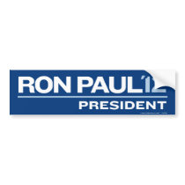 Ron Paul 2012 Bumper Sticker bumper stickers