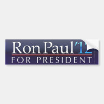 Ron Paul 2012 Bumper Sticker