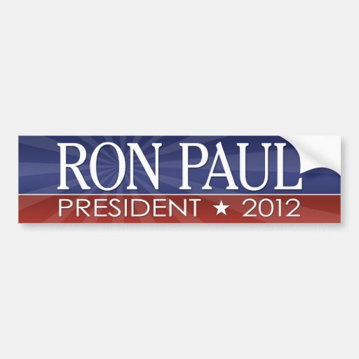 Ron Paul 2012 Bumper Sticker