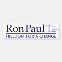 Ron Paul 2012 Bumper Stickers