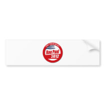 Ron Paul 2012 button Bumper Stickers