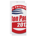 Ron Paul 2012 button Custom Rack Card