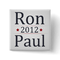 Ron Paul 2012 Campaign Pinback Buttons
