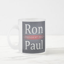 Ron Paul 2012 Campaign Coffee/Tea Cup Mugs
