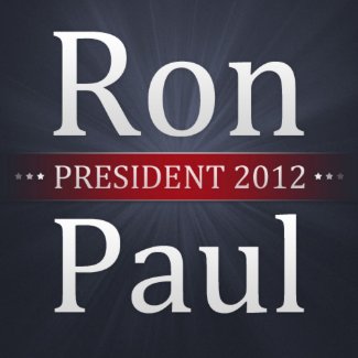 Ron Paul 2012 Campaign Poster print