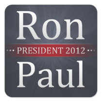Ron Paul 2012 Campaign Sticker