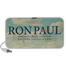 Ron Paul 2012 Doodle Laptop Speaker