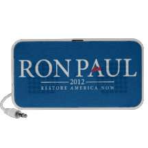 Ron Paul 2012 Doodle Mp3 Speakers