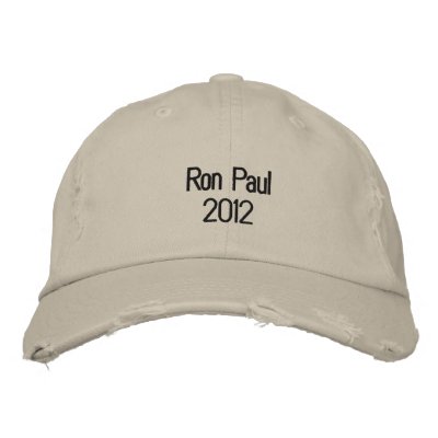 Ron Paul 2012 Embroidered Hat Ron Paul 2012 Embroidered Hat