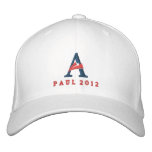Ron Paul 2012 Embroidered Hat embroidered hats