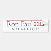 ron_paul_2012_give_me_liberty bumper stickers