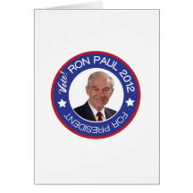Ron Paul 2012 Greeting Card