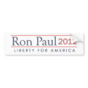 Ron Paul 2012 Liberty for America bumper stickers by sambachico Ron Paul 2012 Liberty for America bumper stickers