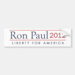 Ron Paul 2012 Liberty for America Bumper Stickers