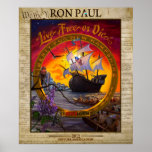 Ron Paul 2012: LIberty for New Hampshire posters