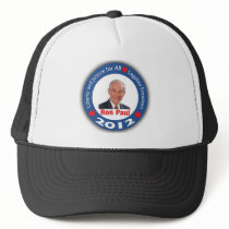 Ron Paul 2012: Liberty & Justice for All! Mesh Hats