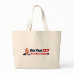 Ron Paul 2012: Liberty, Prosperity, Peace Tote Bag
