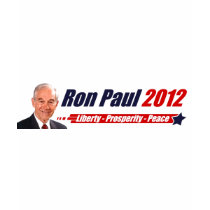 Ron Paul 2012: Liberty, Prosperity, Peace T Shirt