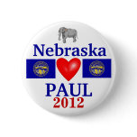 Ron Paul 2012 Nebraska Button