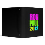 RON PAUL 2012 NEON BINDER