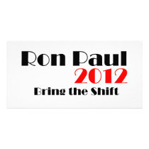 Ron Paul 2012 Personalized Photo Card