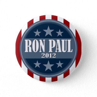 Ron Paul 2012 Pinback Button