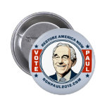 Ron Paul 2012 Retro Button