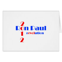 Ron Paul 2012 Revolution cards