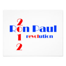 Ron Paul 2012 Revolution Invitations