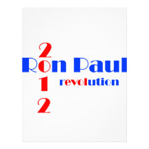 Ron Paul 2012 Revolution Letterhead