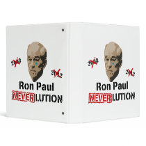 Ron Paul 2012 Revolution Neverlution Binder