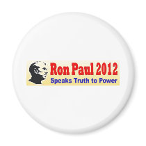 Ron Paul 2012 Speaks Truth to Power Fridge Magnets