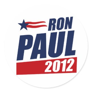 RON PAUL 2012 sticker
