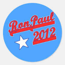Ron Paul 2012 Tshirts, Campaign Gear Sticker