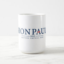 ron paul 2012 usa president election logo politics coffee mug