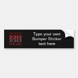 RON PAUL 2012 VINTAGE BUMPER STICKER