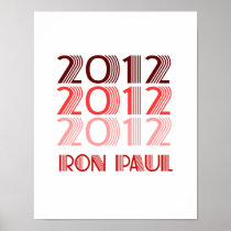 RON PAUL 2012 VINTAGE PRINT