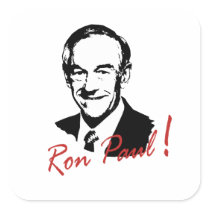 RON PAUL Autographed Pictur Stickers