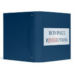 Ron Paul Vinyl Binder
