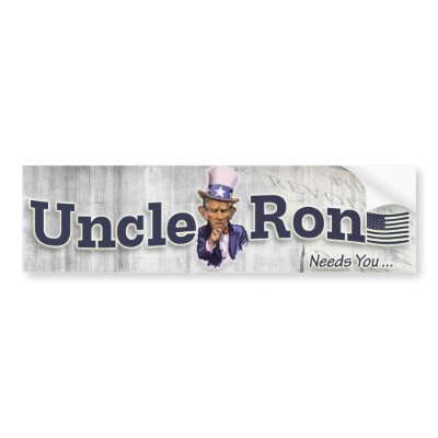 Ron Paul Campaign For Liberty Bumper Sticker by awakecfl